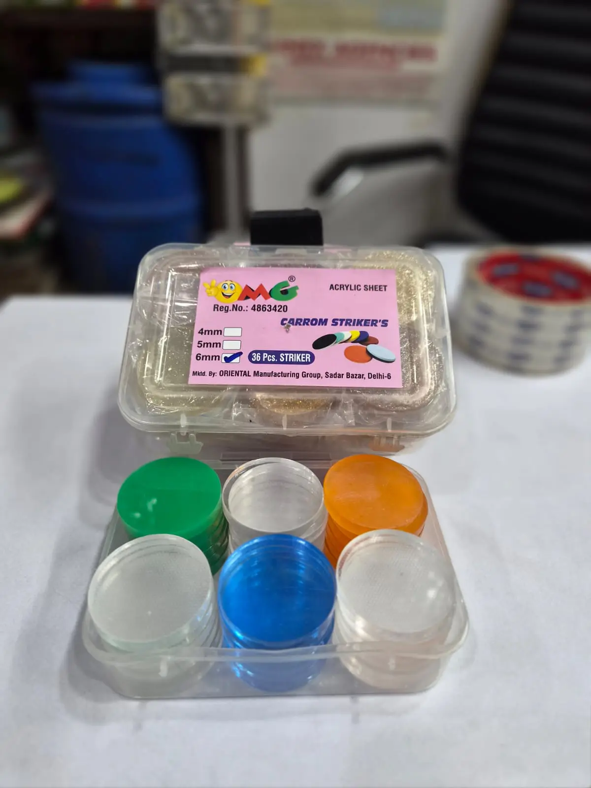6mm sheet striker (36 pcs)