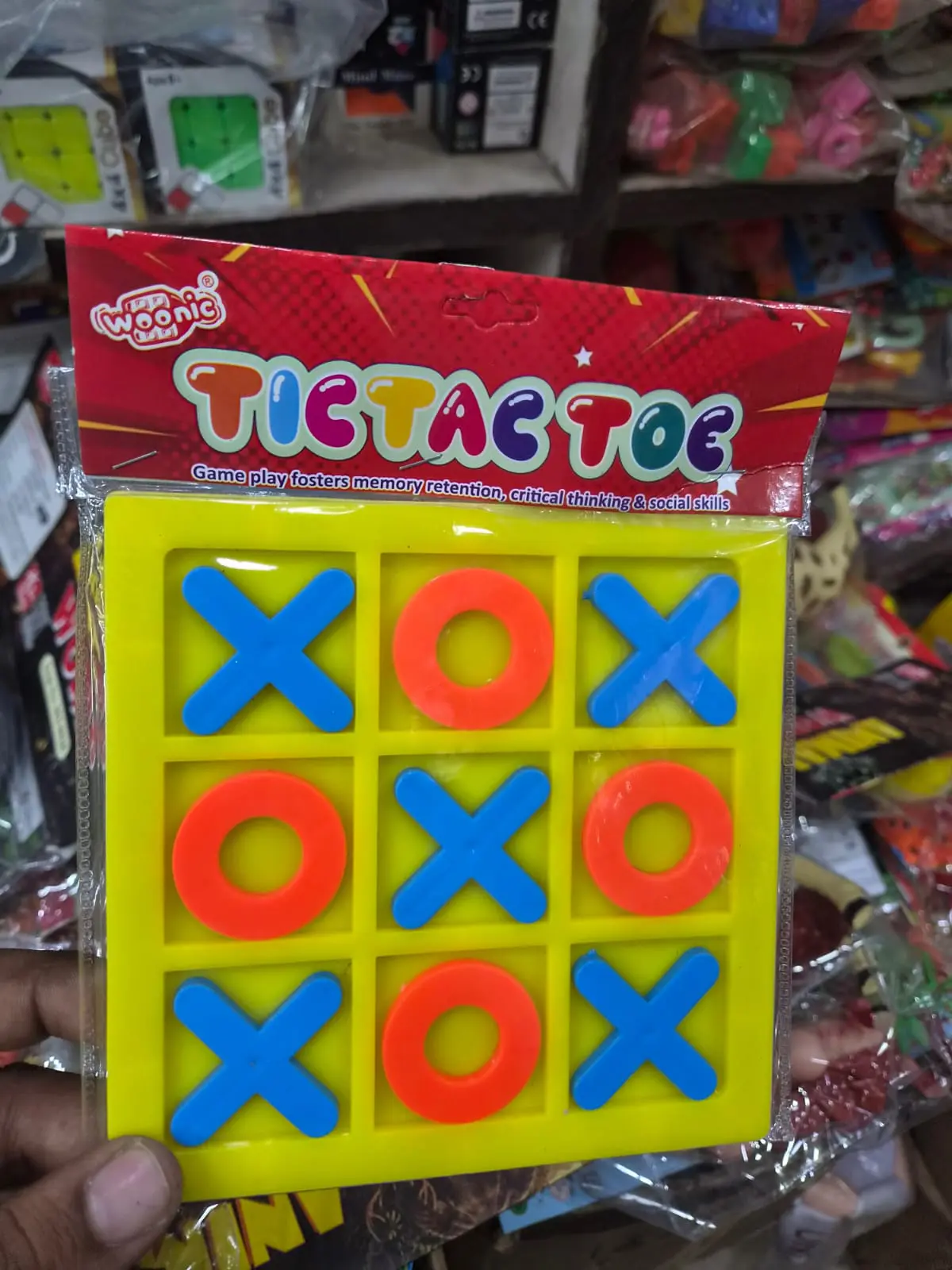 Tic tac plastic (6x6