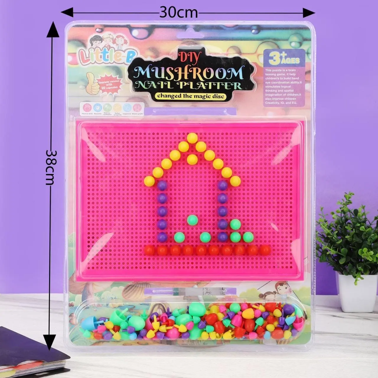 Mushroom puzzle big