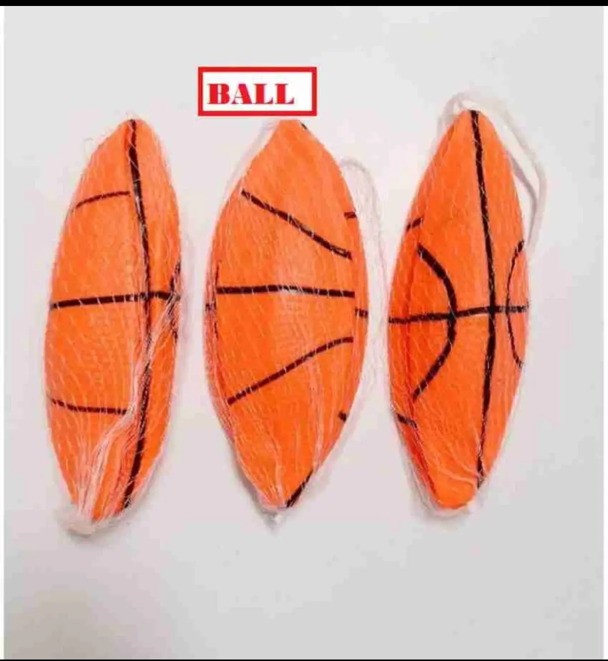 PVC orange ball { basket ball design)